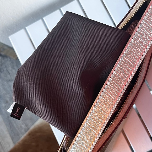 Authentic Kate Spade Gold Shimmery  Leather Cute Shoulder Bag. NWOT - Picture 9 of 14